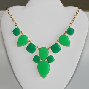 KATE SPADE New York Branton Green Bib Necklace